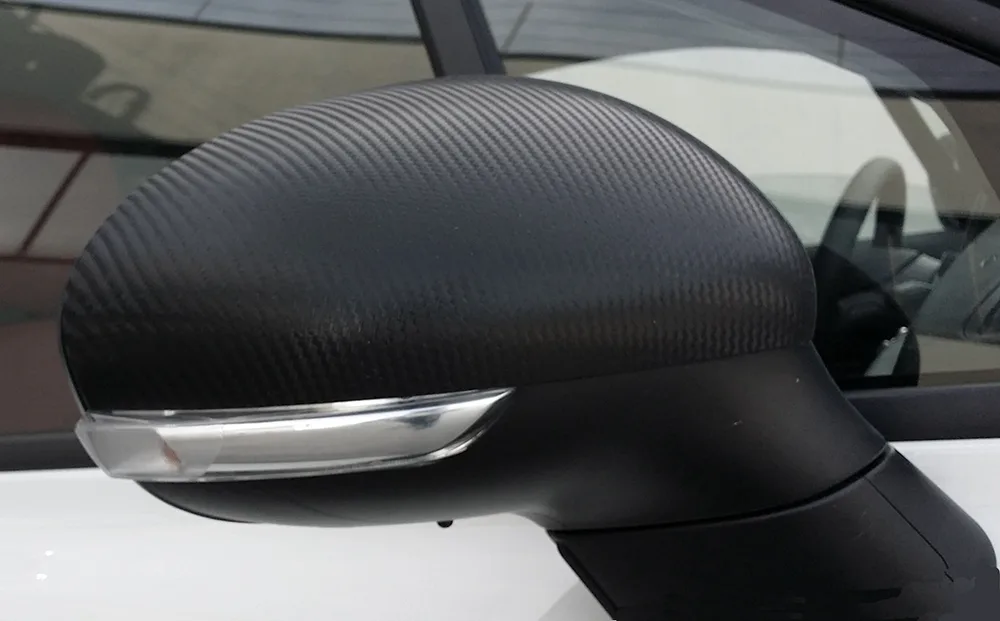 Fiat 500X -  Car Wrapping Carbon Fiber Black